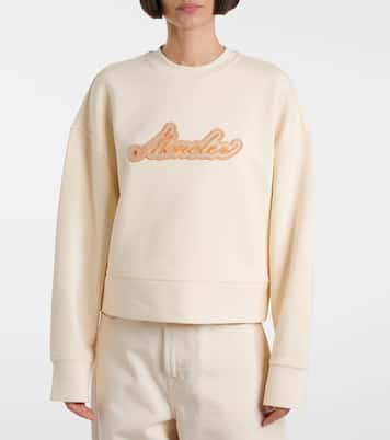 Sweat-shirt en coton à logo | Moncler