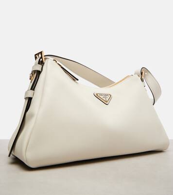Prada Aimée Medium leather shoulder bag | Prada
