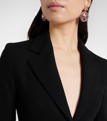 Giacca in canvas di misto lana | Dolce&Gabbana