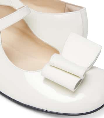 Patent leather Mary Jane flats | Gucci Kids