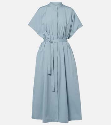 Hemdblusenkleid aus Baumwollpopeline | Jil Sander