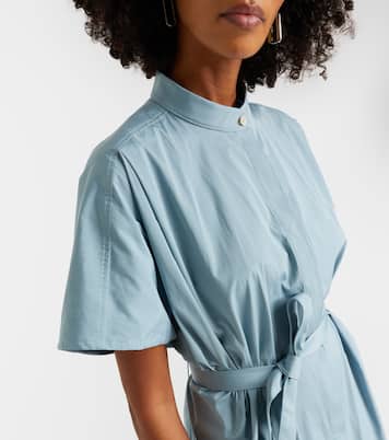 Hemdblusenkleid aus Baumwollpopeline | Jil Sander