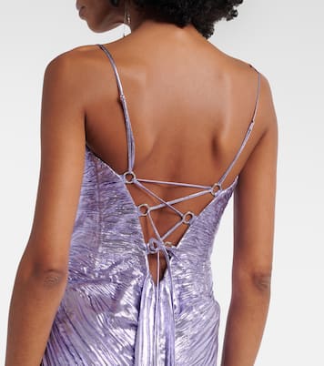 Robe bustier Sarah en soie mélangée | Maria Lucia Hohan