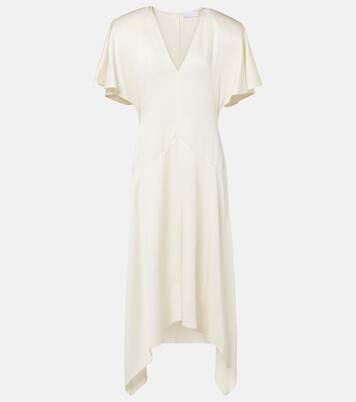 Satin midi dress | Stella McCartney