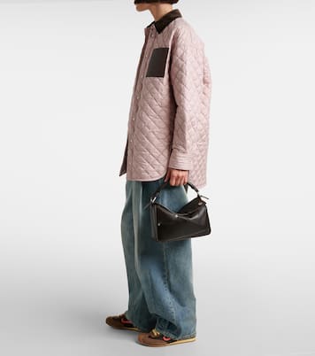 Puzzle Panta Small leather tote bag | Loewe