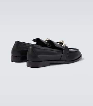 Astaire Knot leather loafers | Bottega Veneta