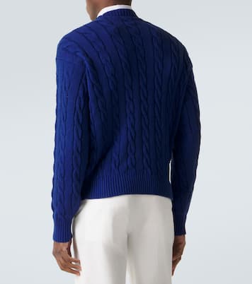 Cable-knit cotton sweater | Dunhill