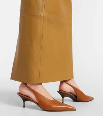 Salones destalonados Bella 55 de piel | Khaite