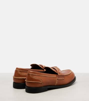 Loafers aus Leder | Miu Miu