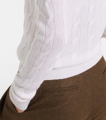 Pull en cachemire à encolure bardot | Ralph Lauren Collection