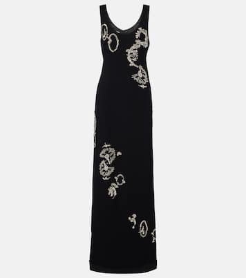 Embellished gown | Dries Van Noten
