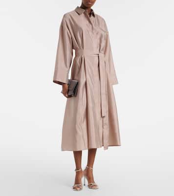 Hemdblusenkleid Anna aus Organza | 'S Max Mara