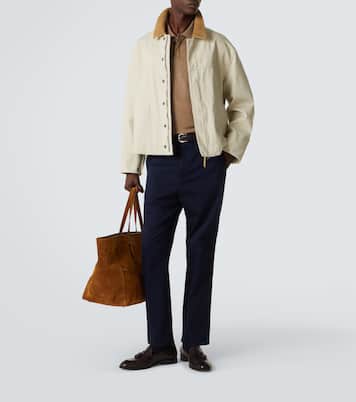 Polohemd aus Wolle und Kaschmir | Dunhill