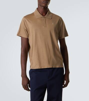 Polohemd aus Wolle und Kaschmir | Dunhill