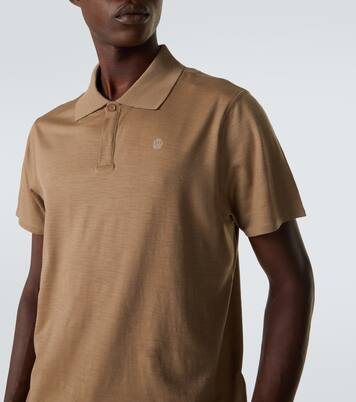 Polohemd aus Wolle und Kaschmir | Dunhill