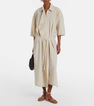 Filothea leather-trimmed raffia slingback flats | Ancient Greek Sandals