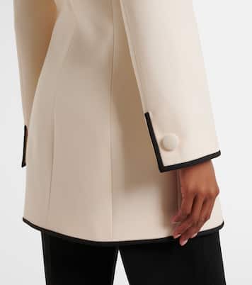 Crepe Couture scalloped jacket  | Valentino