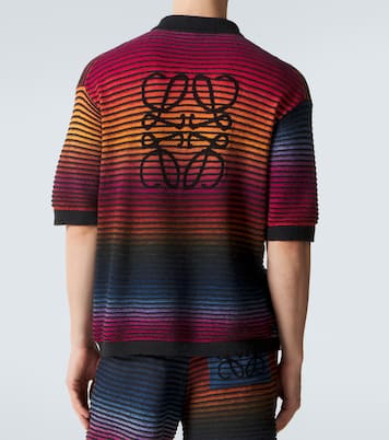Paula's Ibiza Anagram cotton-blend shirt | Loewe