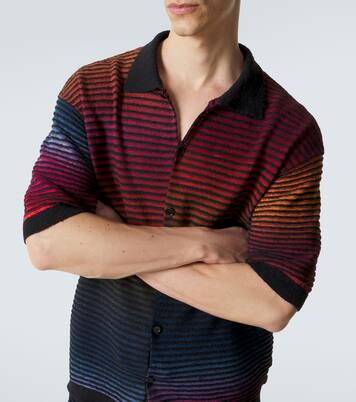 Paula's Ibiza Anagram cotton-blend shirt | Loewe