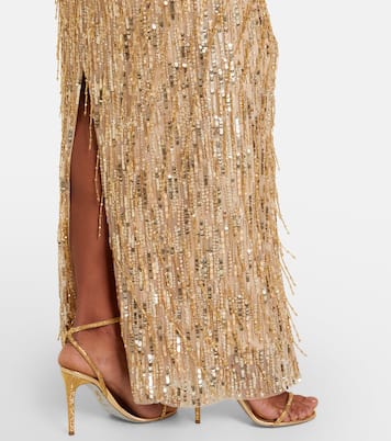 Vestido de fiesta Fleur con lentejuelas | Jenny Packham