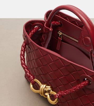 Andiamo Mini leather top-handle bag | Bottega Veneta