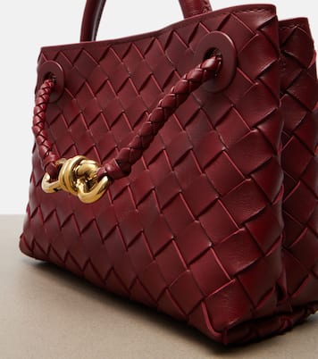 Andiamo Mini leather top-handle bag | Bottega Veneta