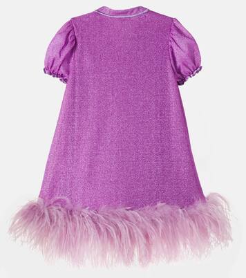 Lumière Plumage dress | Oséree Kids