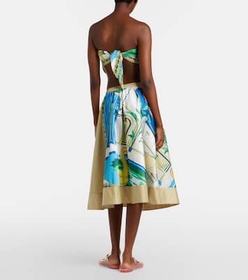 Bedruckter Midirock | Tory Burch