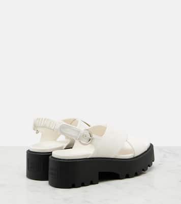 厚底露跟凉鞋 | Miu Miu