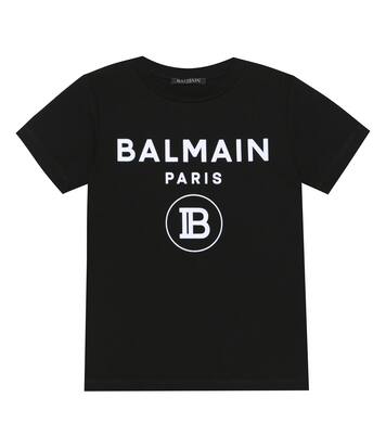 Logo cotton T-shirt | Balmain Kids