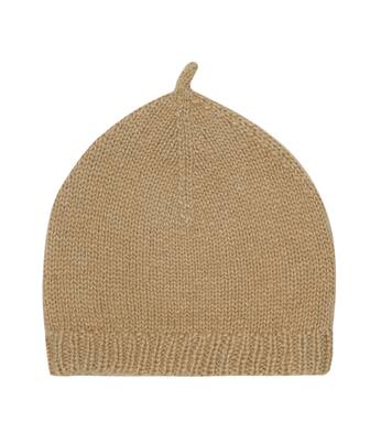Baby Feildfare cashmere beanie | Caramel