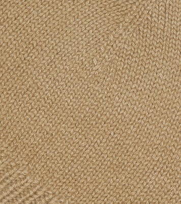 Baby Feildfare cashmere beanie | Caramel