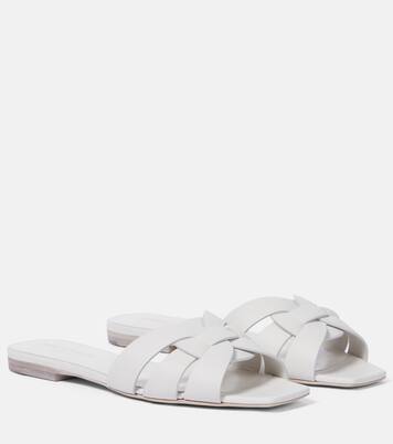 Tribute leather sandals | Saint Laurent