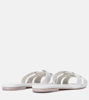Tribute leather sandals | Saint Laurent