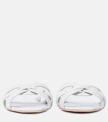 Tribute leather sandals | Saint Laurent