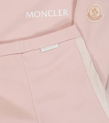 Baby stretch-cotton sweatshirt and pants set | Moncler Enfant