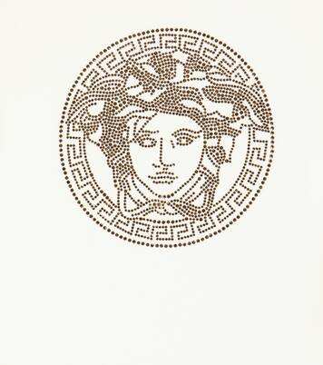 Embellished Medusa cotton T-shirt | Versace Kids