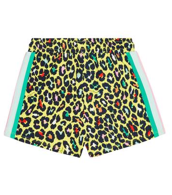 Leopard-print jersey shorts | Marc Jacobs Kids