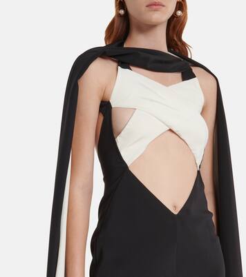 Robe aus Crêpe | Rodarte