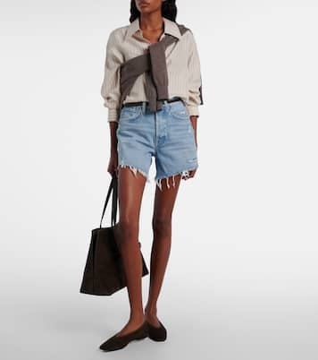 Mid-Rise Shorts Parker aus Denim | Agolde