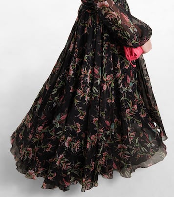 Maxikleid aus Seiden-Georgette | Giambattista Valli