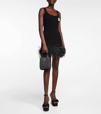 Matelassé leather tote bag | Miu Miu