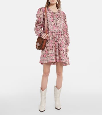 Robe Gilinesia en coton à fleurs | Marant Etoile