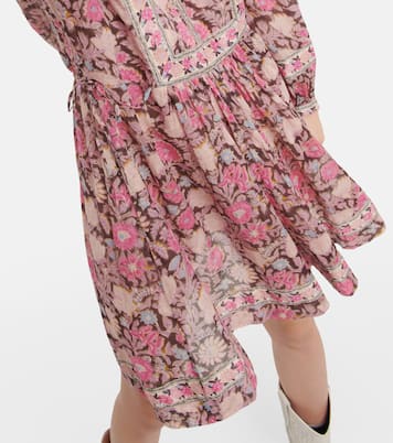 Robe Gilinesia en coton à fleurs | Marant Etoile