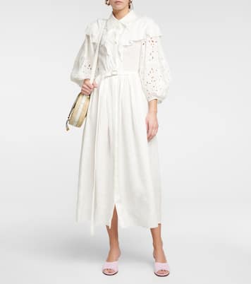 Pantoletten Oli aus Veloursleder | Chloé