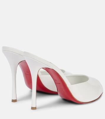 Bridal Me Dolly patent leather mules | Christian Louboutin
