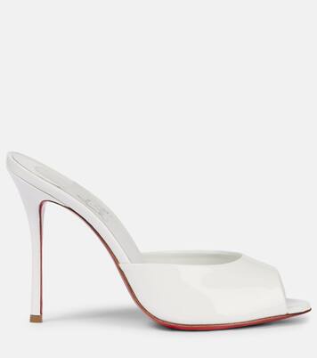Bridal Me Dolly patent leather mules | Christian Louboutin