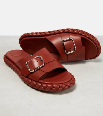 Pantoletten Pip aus Leder | Chloé