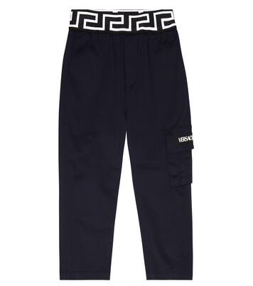 Greca Border cargo pants | Versace Kids
