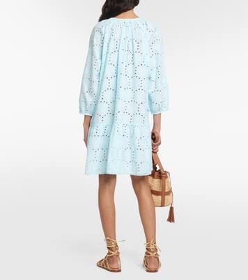 Robe Ashley brodée en coton | Melissa Odabash